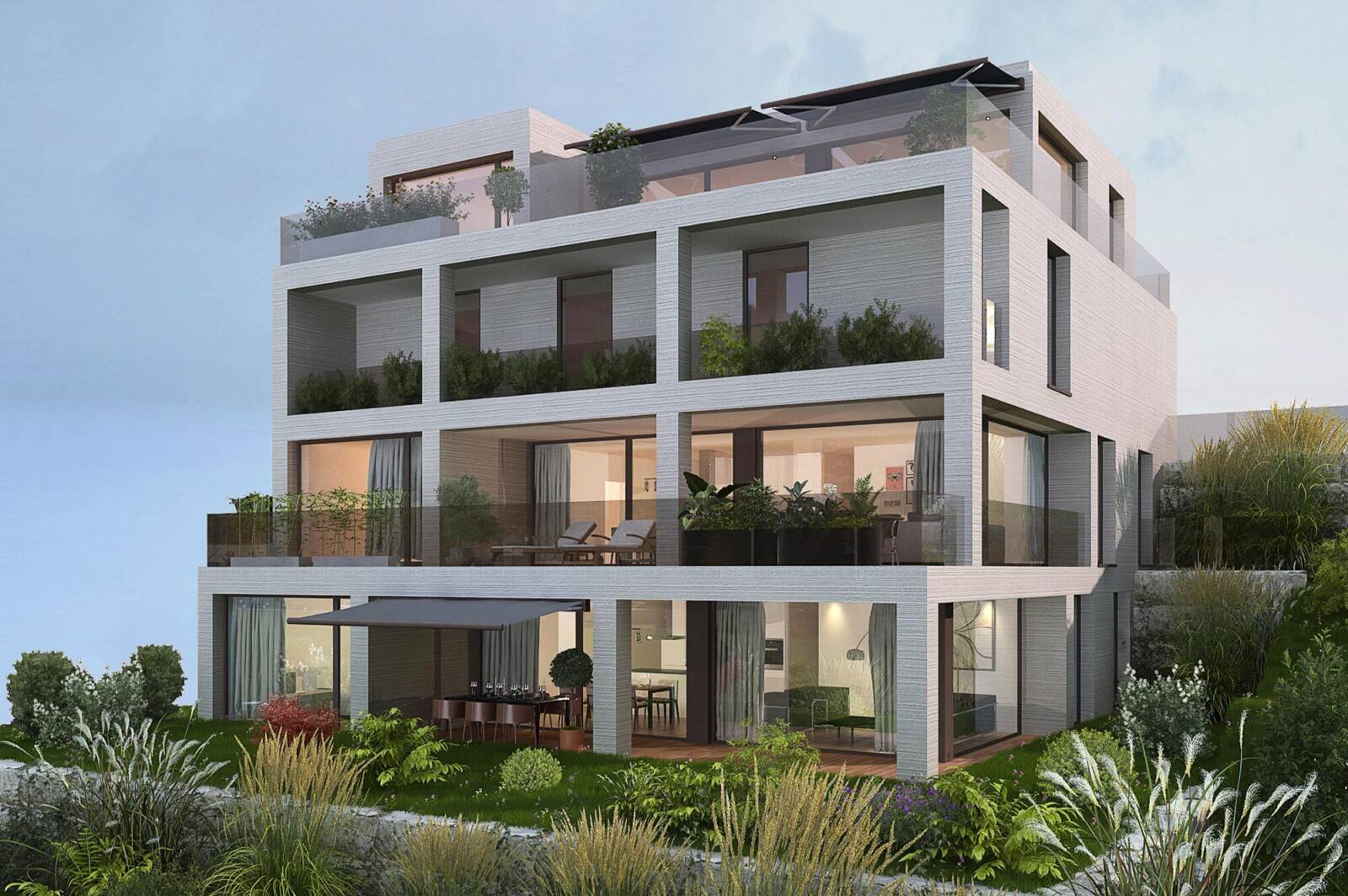 Wettbewerb 1. Rang | Hubelstrasse  |  Horw